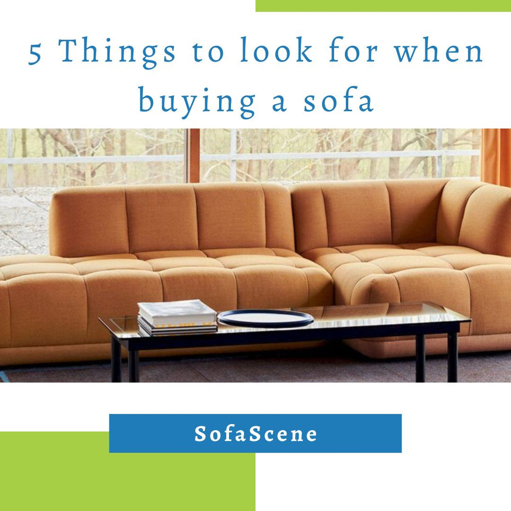 The 5 Top Tips To Look Out For When Buying A New Sofa