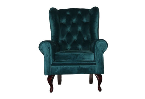 Amy Wingback D-Buttoned
